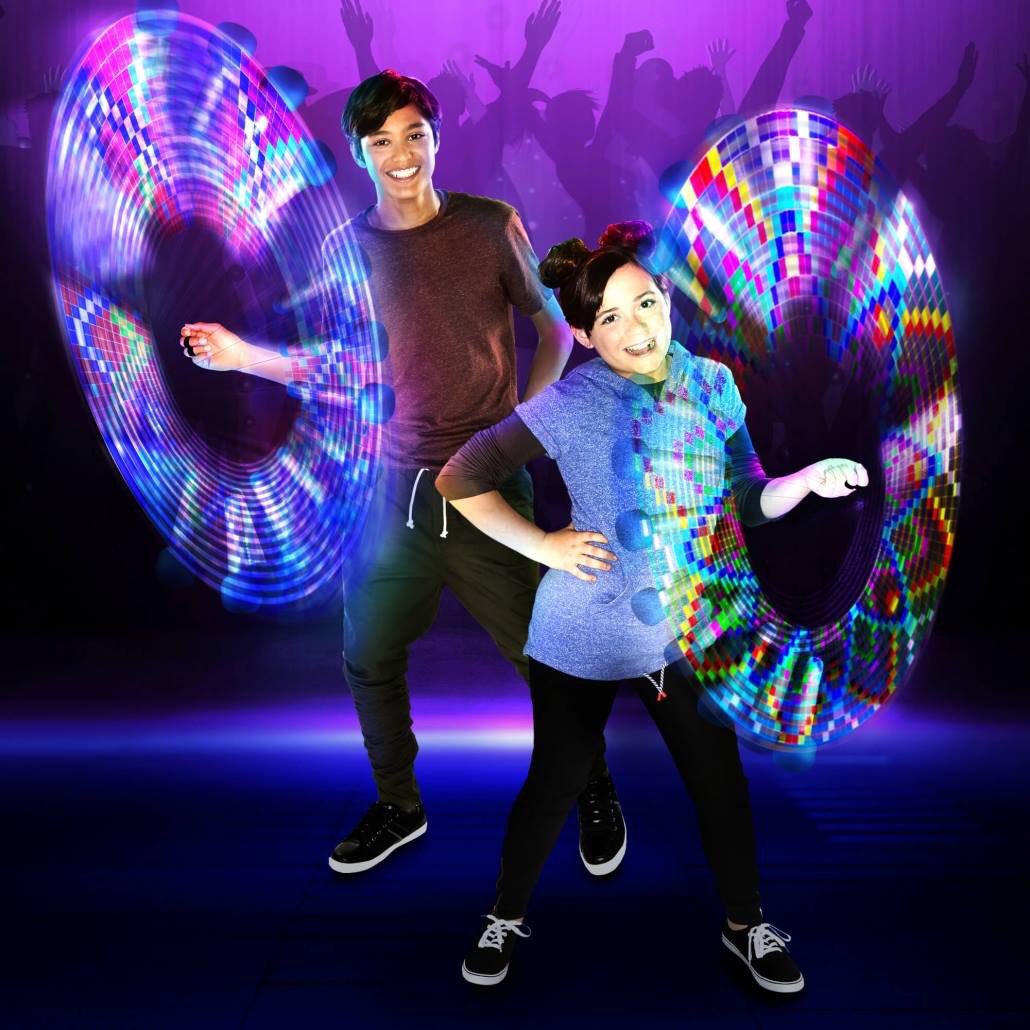 paigebolde's tweet photo. That’s me! Thanks for the fun shoot @JAKKStoys and @MGAEnt!   #jakkspacific #glow #glowsticks #led #amazon https://t.co/mG1oVOh0fb https://t.co/W7NAlWxTPI