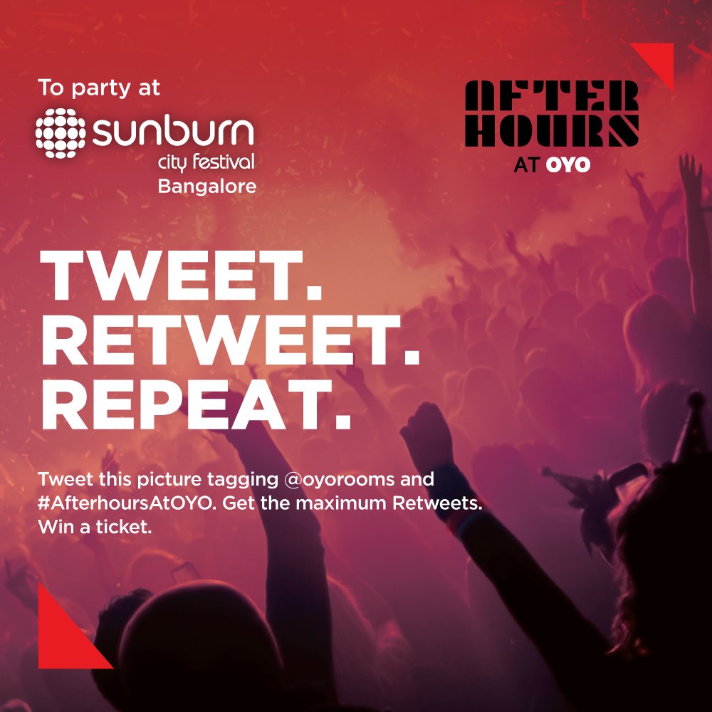 vikas sharma (@vikas_sho) on Twitter photo <a href="/oyorooms/">OYO</a> <a href="/SunburnFestival/">Sunburn Festival</a> #Bangalore
thank you guys for this amazing contest .... super excited for this gig
#AfterHoursAtOYO
❤️❤️❤️❤️❤️❤️❤️
Guys please retweet
@ani_kumar0
<a href="/saurabhhunts/">Saurabh Kumar</a>
@aks_ravi0
<a href="/saket71/">saket साकेत ಸಾಕೇತ್ 🇮🇳</a> <a href="/oyorooms/">OYO</a> <a href="/SunburnFestival/">Sunburn Festival</a> #Bangalore
thank you guys for this amazing contest .... super excited for this gig
#AfterHoursAtOYO
❤️❤️❤️❤️❤️❤️❤️
Guys please retweet
@ani_kumar0
<a href="/saurabhhunts/">Saurabh Kumar</a>
@aks_ravi0
<a href="/saket71/">saket साकेत ಸಾಕೇತ್ 🇮🇳</a>
