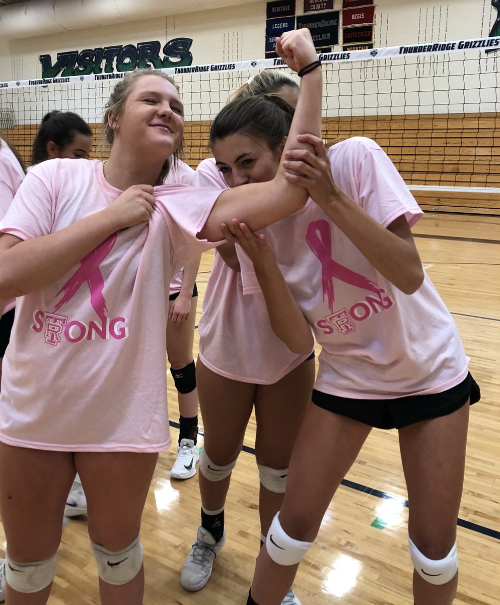 TR_Vball's tweet photo. If you’re trying to see these two in action tomorrow, stop by the Grizzly Den at 6! 💕💪🏼 #DefendTheDen #RidgeVB 

JV/Soph - 4:45
Varsity/Freshmen - 6

Don’t forget to wear PINK! ✊🏼 https://t.co/2lRBtNIJGX