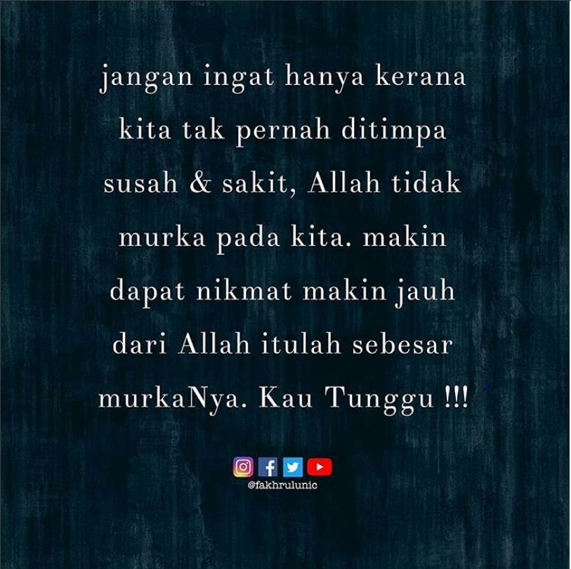 chou_len's tweet photo. Dan mereka yang medustakan ayat-ayat kami , kami akan menarik mereka sedikit demi sedikit (ke jurang kebinasaan) dengan cara yang mereka tidak ketahui.

#cutimalaysia #malaysiaphotographer #malaysiabaharu #johor #kualalumpur #islam #dakwah https://t.co/aLMk4OePWW