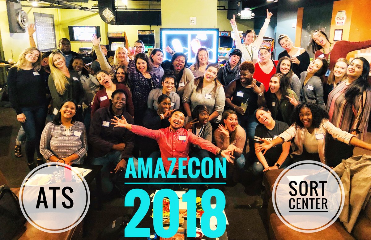 tweet_tweet_CT's tweet photo. #AmazeCon #Amazon #ATS #SortCenter #BehindtheSmile https://t.co/k95otTgg97