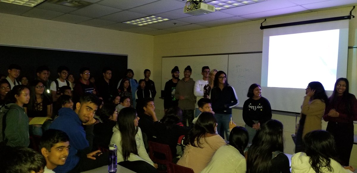 HOSA &amp; Science Club is kicking off their year. <a href="/MsVChong/">MsVChong</a> <a href="/HMBSSBlizzards/">Harold M. Brathwaite</a>