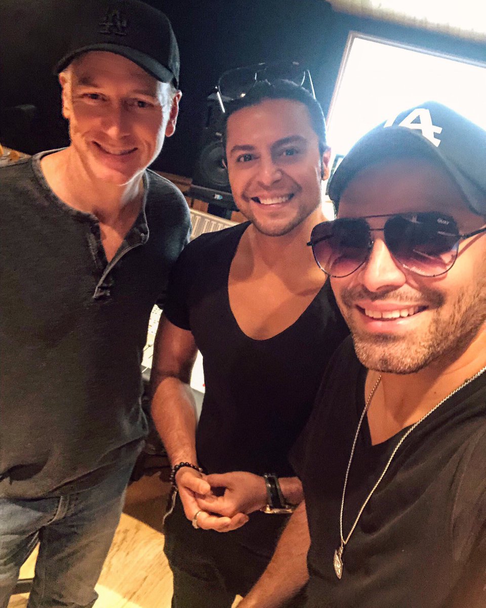 KamranHooman's tweet photo. In the studio with our dear friend and multi Grammy award winner @kcporter #studio #music #kcporter #kamranhooman #kamranandhooman https://t.co/fqdkr6xne5