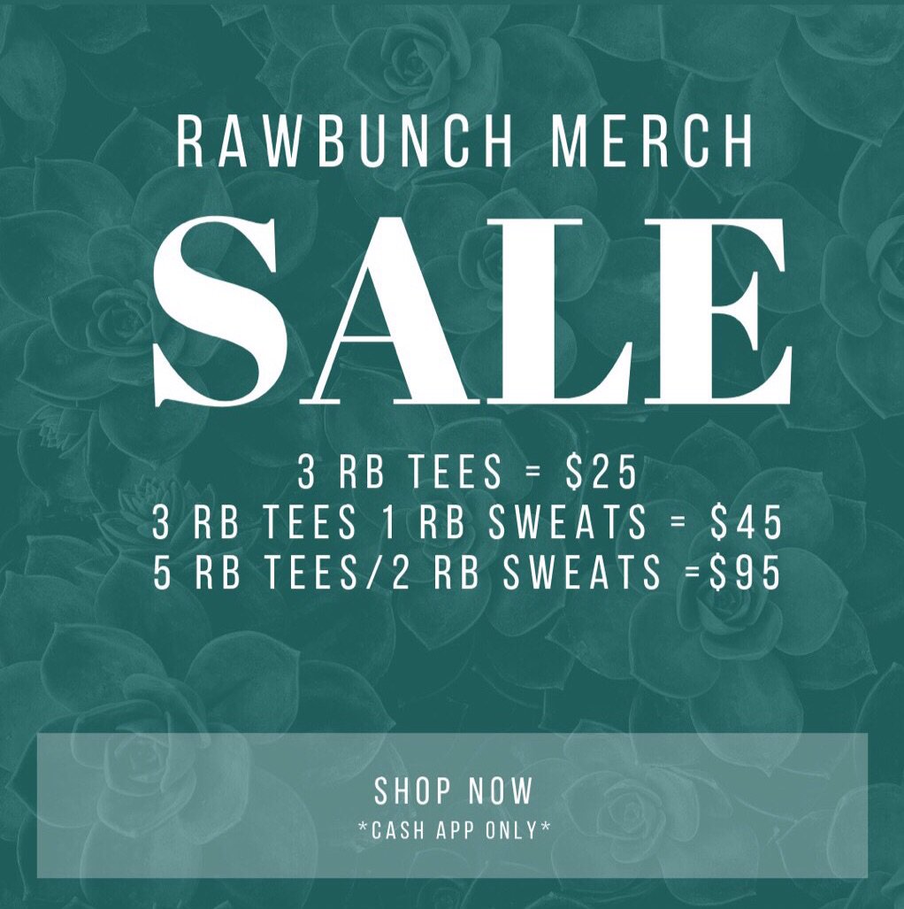RawBunch's tweet photo. Take advantage of deal offers!! #RawBunchWaddup https://t.co/FZ6wfO5IZP