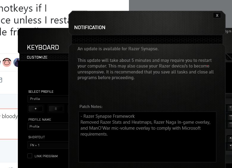 what does link program do in razer synapse what does link program do in razer synapse