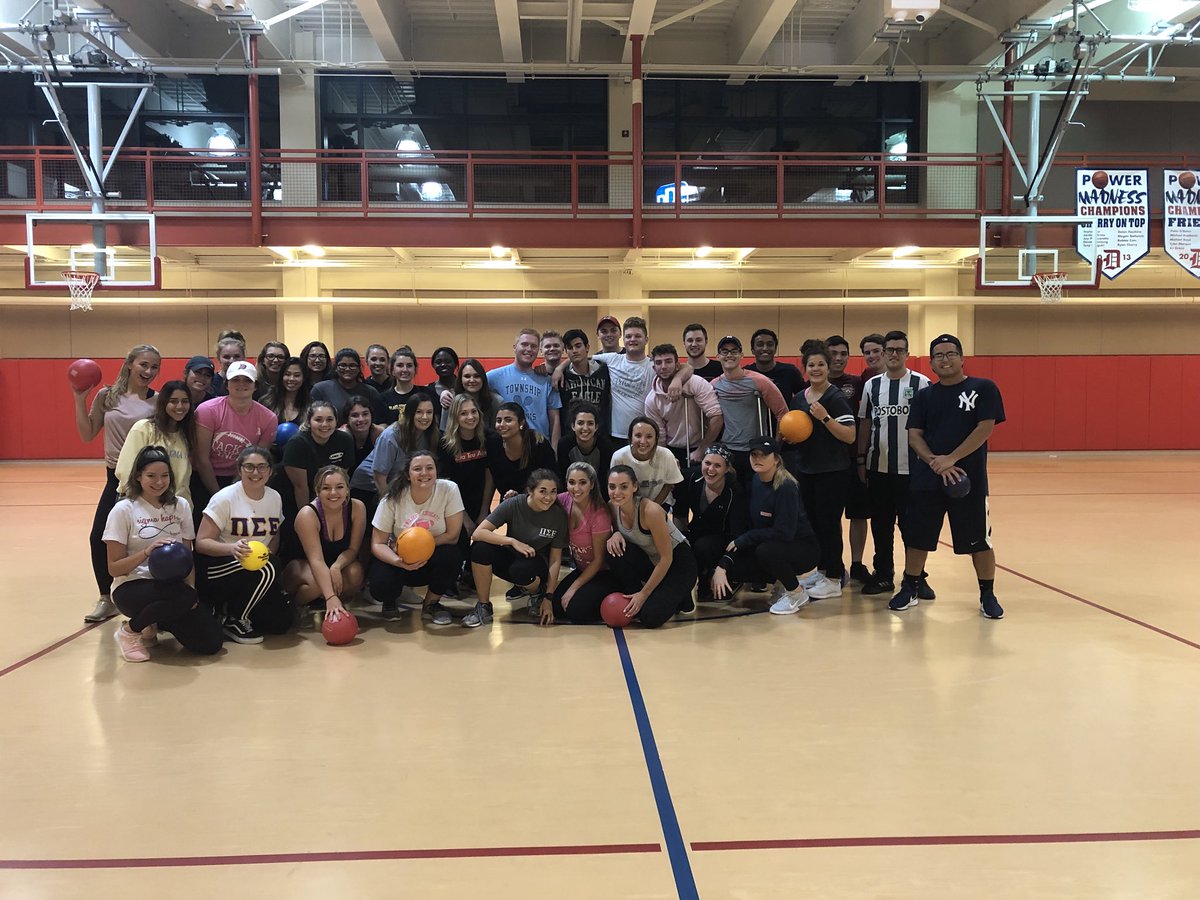 Duquesne_PSE's tweet photo. For this week, we had a fun chapter with a dodgeball tournament among our “houses”! Congratulations to our Sigma House led by @GINGER_ALEx_ for winning the tournament!! https://t.co/U4eVxeEjYb