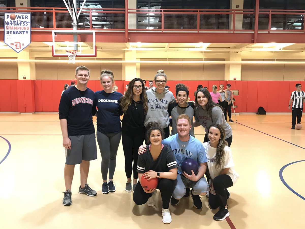 Duquesne_PSE's tweet photo. For this week, we had a fun chapter with a dodgeball tournament among our “houses”! Congratulations to our Sigma House led by @GINGER_ALEx_ for winning the tournament!! https://t.co/U4eVxeEjYb