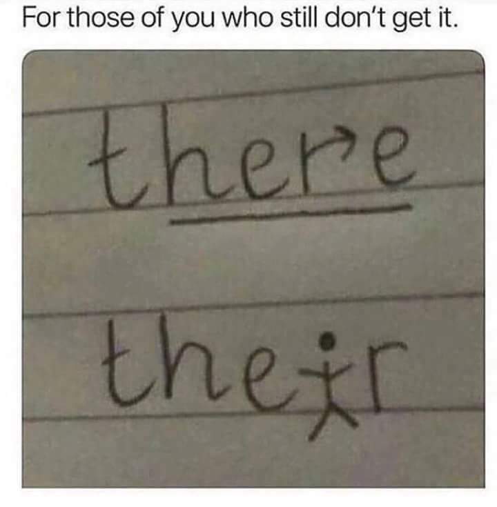 Clever idea to help remind students which word means what. #acuedu_p