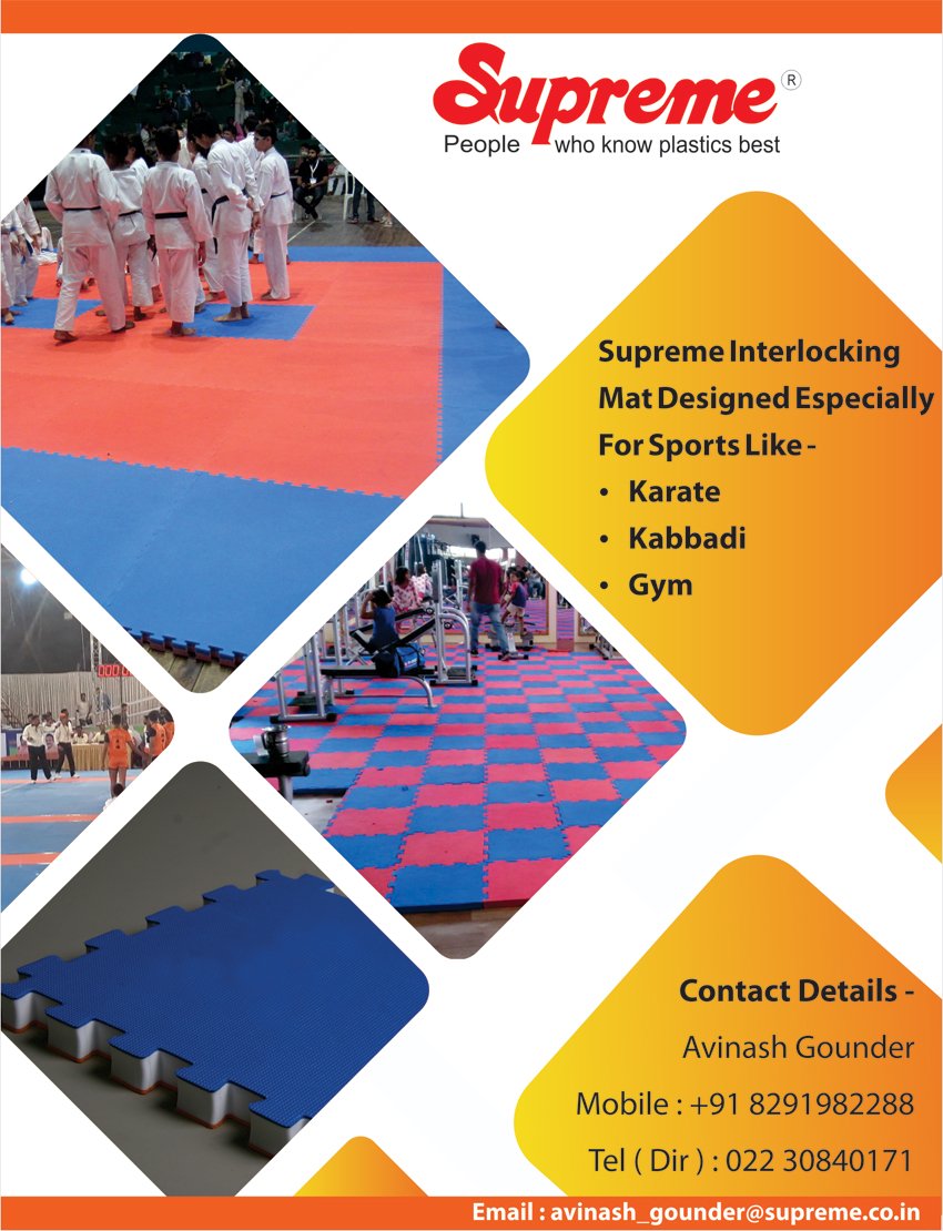 SupremeIndsltd's tweet image. Superior, lightweight and high-strength Sports mat
#interlockingmat #kabbadimat #gymmat #karatemat