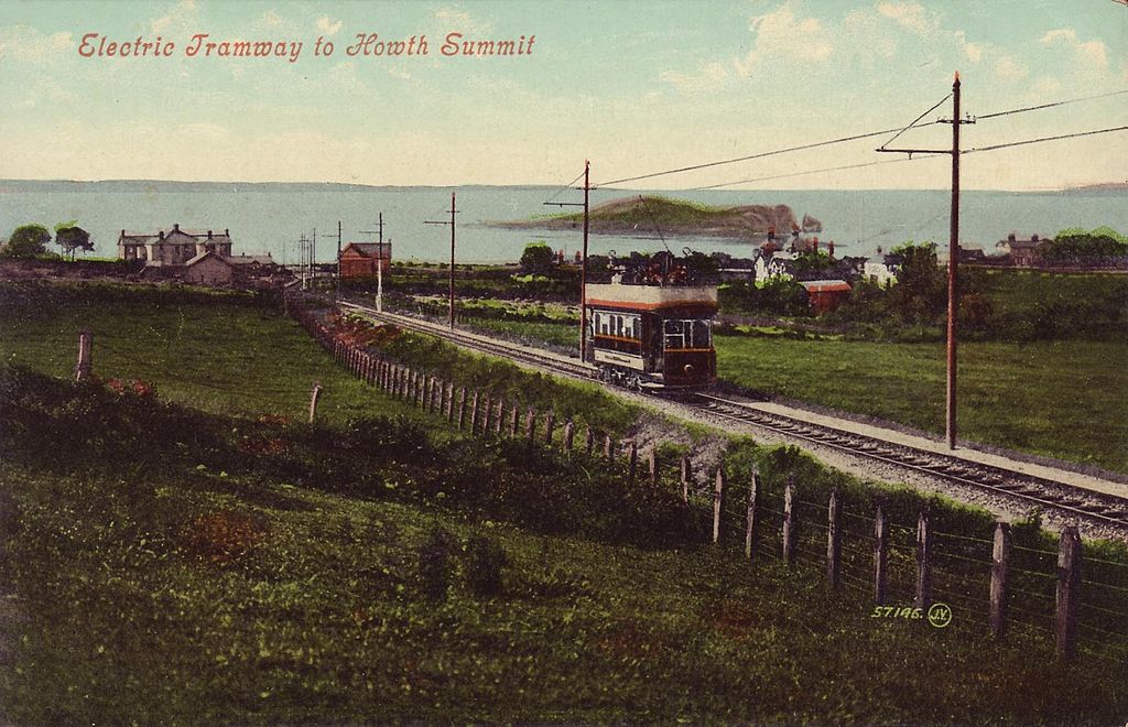 AsmaAlAssadFanx's tweet photo. The Hill of Howth Tramway 1907 with map of route. https://t.co/fkKrGK7glp