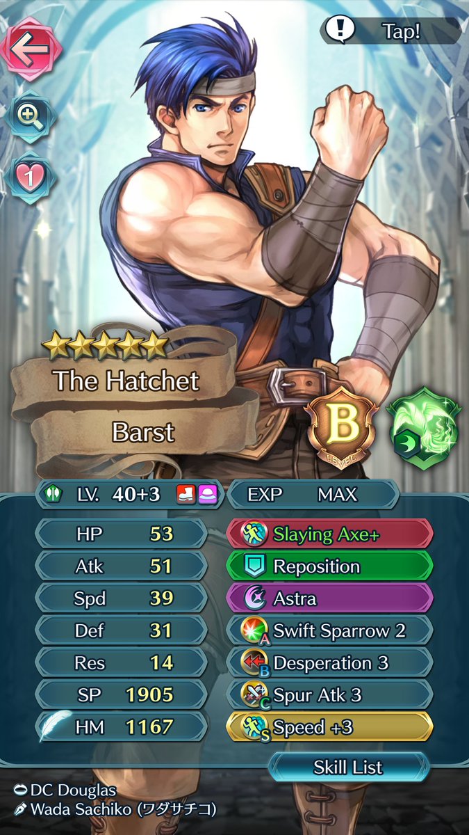 // he grows stronger by the minute