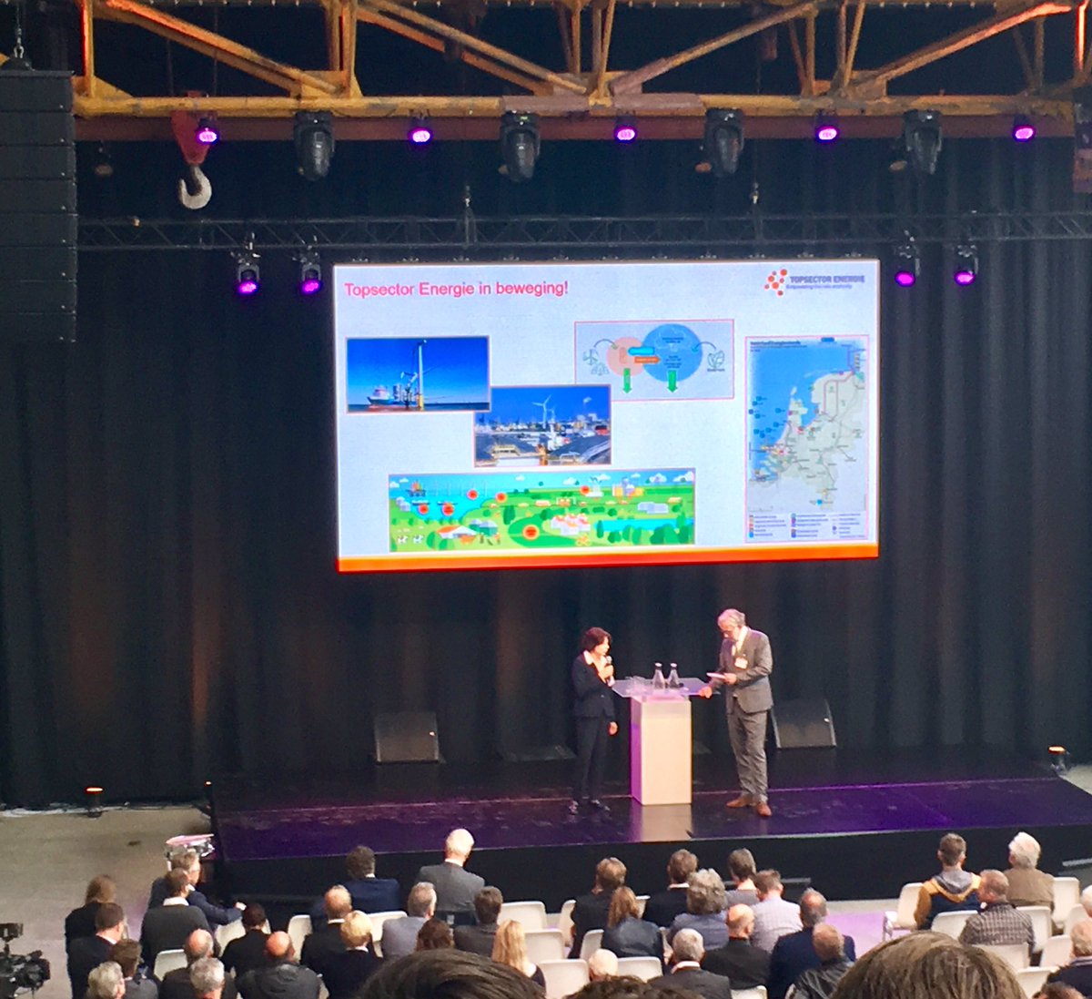 Mooie opkomst bij #WerkconferentieTopsectorEnergie #InnovationExpo2018