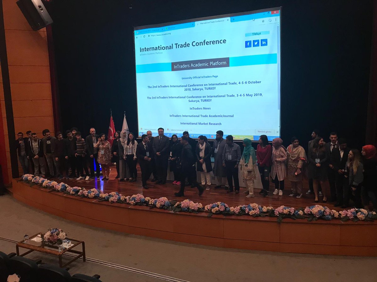 BilalKhanPasha's tweet photo. Sakarya Üniversitesi’ne 2.InTraders Kongresi kapsamında Pakistan-Türkiye Ekonomik İlişkileri hakkında sunum yapmama olanak sağladıkları için teşekkürlerimi sunuyorum. Üç gün sürecek kongrenin devamında başarılar dilerim. https://t.co/5eYHR3ERYd