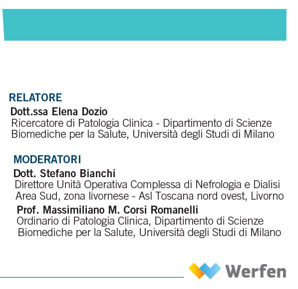 WerfenIT's tweet photo. #SIN2018 #lecture #nephrology vi aspettiamo in sala del castello 2 alle 16.00 @Werfen per parlare di #GlycatedAlbumin la punta di diamante del controllo #glicemico con @SinReni #Rimini https://t.co/bqByKxzP4b