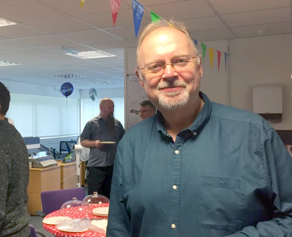 CASLtdUK's tweet photo. Dave Munro, Senior Technical Analyst, has retired after 31 years with CAS. We wish him a very happy and well-deserved retirement! https://t.co/XH3EEg0fdM