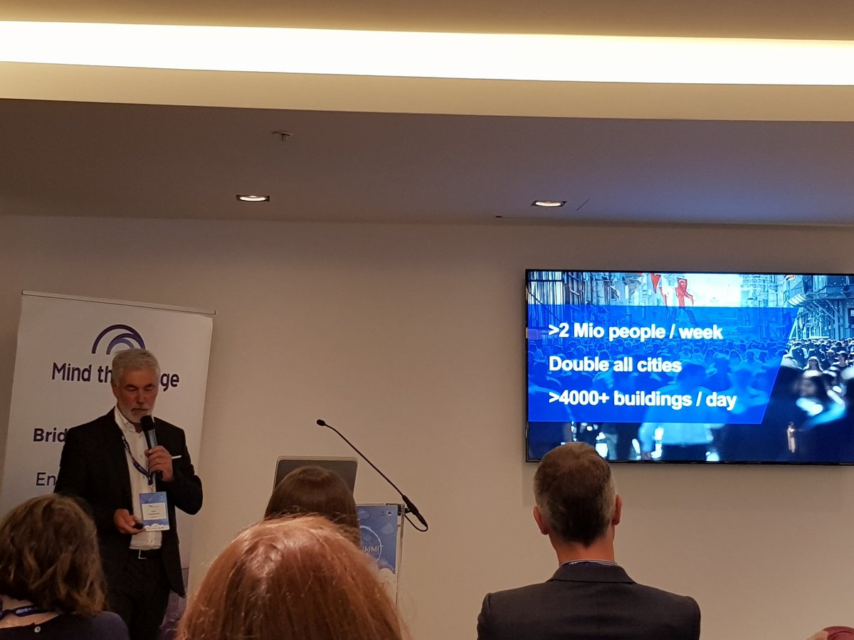 SEP_EU's tweet photo. The world will see 2M people moving to cities per week. This is an important challenge and opportunity for the construction industry @autodesk #SEPSS18 https://t.co/TeAIjCOUJB