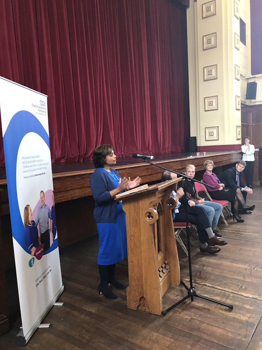 cwpnhs's tweet photo. Medical Director Dr Anushta Sivananthan ask two things from our guests: โ1) Please take the time to go through each exhibit and learn about the fantastic work on show; 2) Have fun!โ #BestPracticeCWP @AnushtaS https://t.co/RzgbwIIXNX