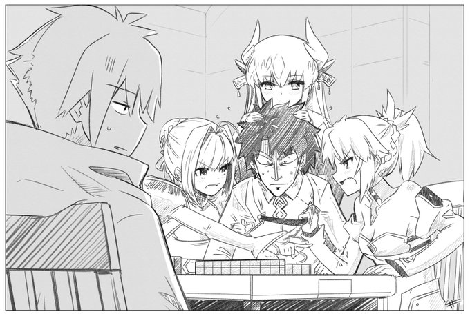 GO麻雀のファンアート… 