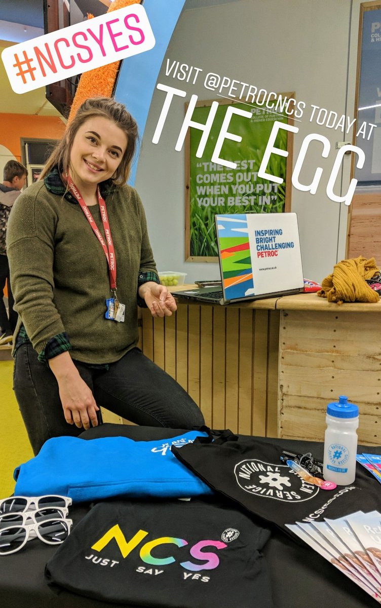 PetrocOfficial's tweet image. Miss out on the incredible @NCS Summer Experience? 😟 Well fear not, speak to Lauren at The Egg today and learn about how you can get involved in it's amazing Autumn Programme. 😊 (Did we mention there's free sweets?! 😲) @PetrocNCS #ncs #ncsyes #northdevon