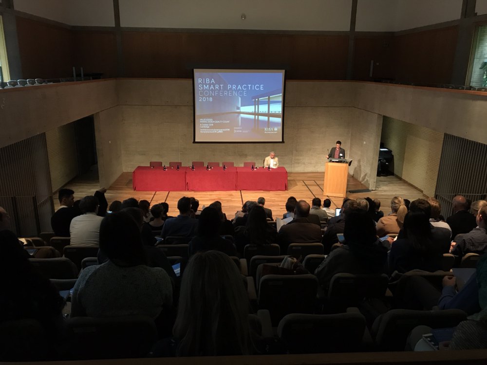 totalsynergy's tweet photo. ‘Making design quality count’ is the topic of today’s #RIBASmartPractice Conference.
We’re here with the @RIBA to support quality across all aspects of an architectural practice to enable a focus on #design.
#moretimefordesign #moretimeforquality #moretimeforclients https://t.co/BsRRSPWKgM