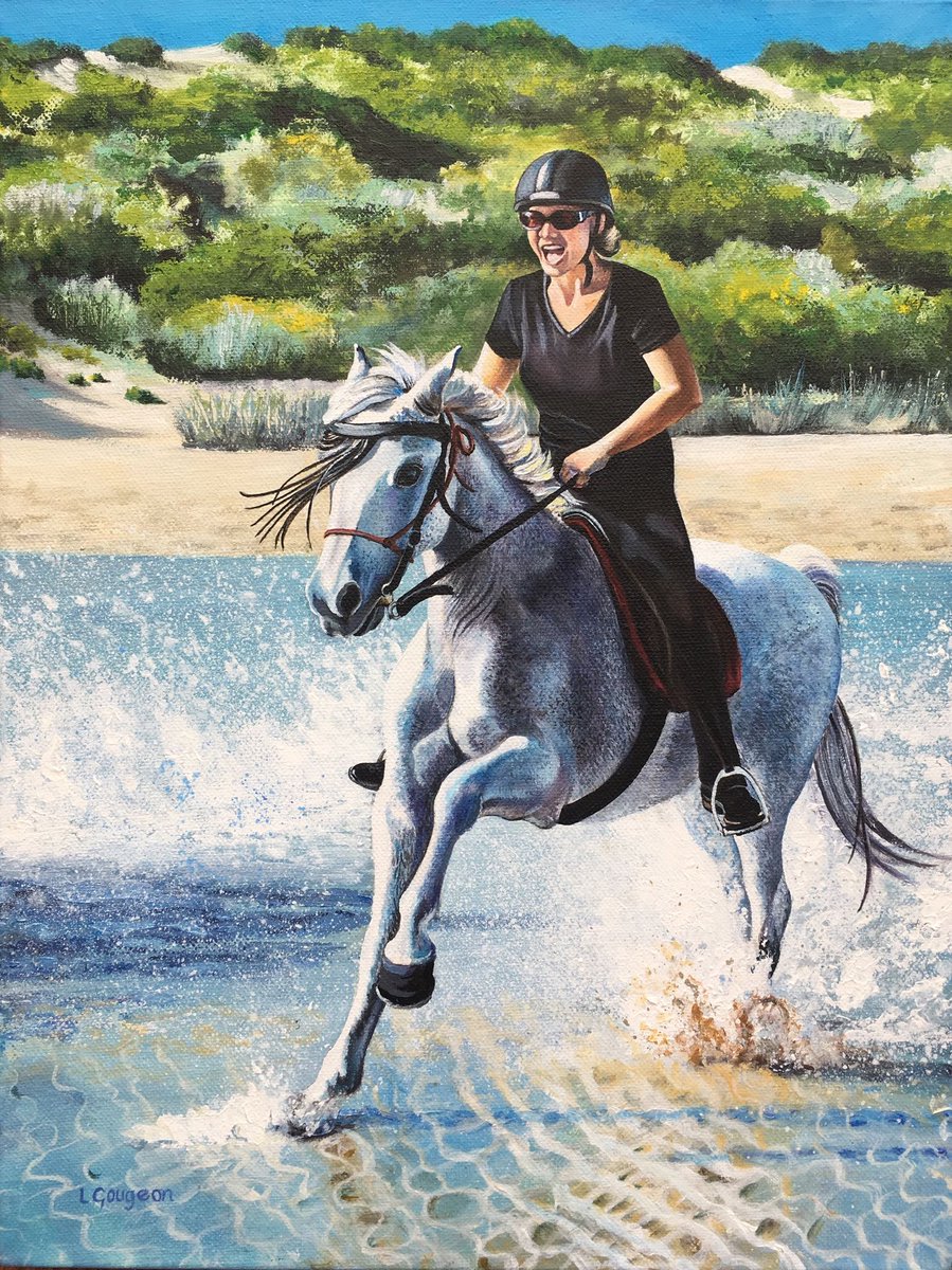 Wow! Look at this amazing portrait from #Warwickshire #artist This is My Art and Soul. We worked with Lynne earlier this year to create her own #website to showcase her #art &amp; she secured this commission on the very first day of its launch! #marketing bit.ly/ThisisMyArt