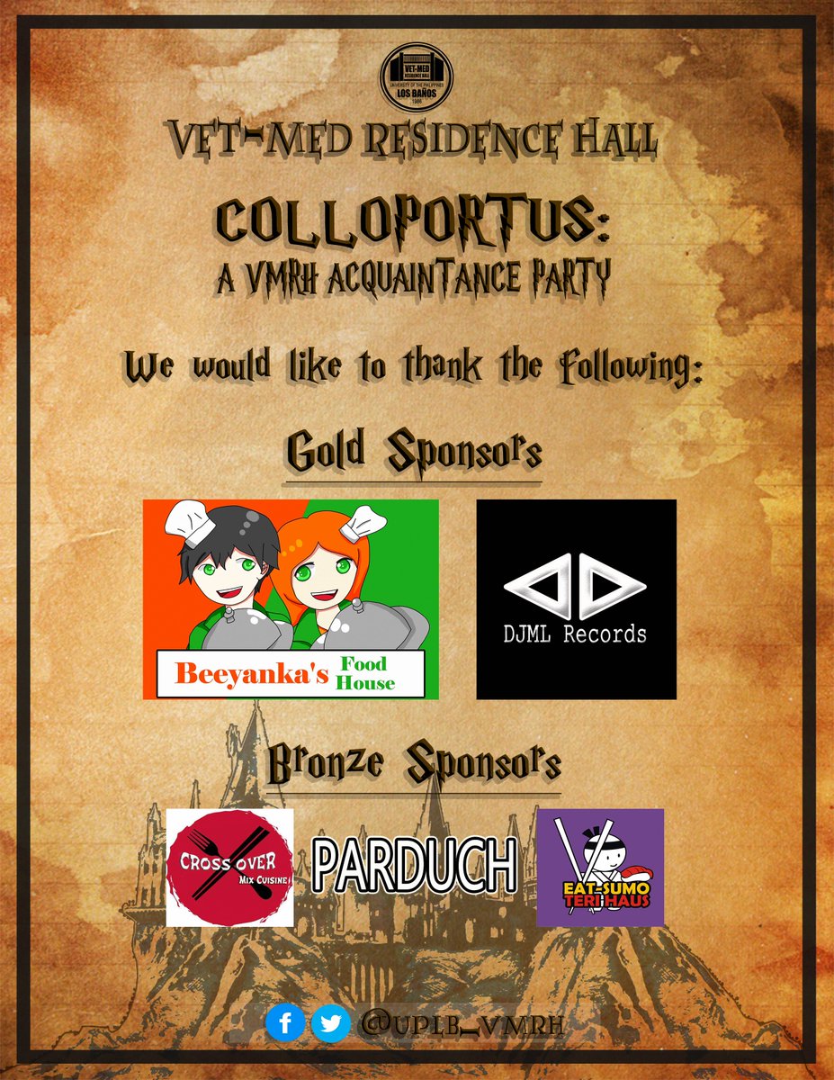 djmlrecords's tweet photo. Last October 3, 2018, UPLB Vet-Med Residence Hall held their annual Acquaintance Party in partnership with DJML Records (through the initiative of our pioneer DJ/Producer, @codinmusic ). Thank you, VMRH Association! Cheers to more successful events! 🥂 https://t.co/3u7GagXRBp