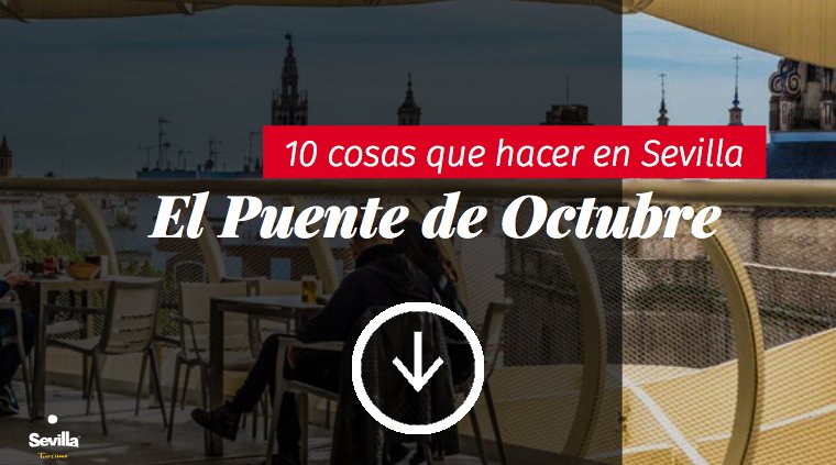 ¿Haces #Puente el 12 de #Octubre? Esta fecha es sin duda uno de los mejores momentos del año para visitar #Sevilla. Ven y disfruta de una segunda primavera. visitasevilla.es/historia/haces… #PuenteOctSevilla #VisitaSevilla #SevillaParaVolver