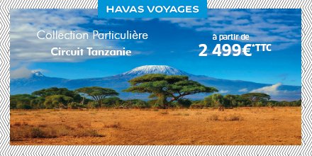 A découvrir dans notre  #CollectionParticulière, la #Tanzanie : bit.ly/CollectionPart…
#circuit #Afrique