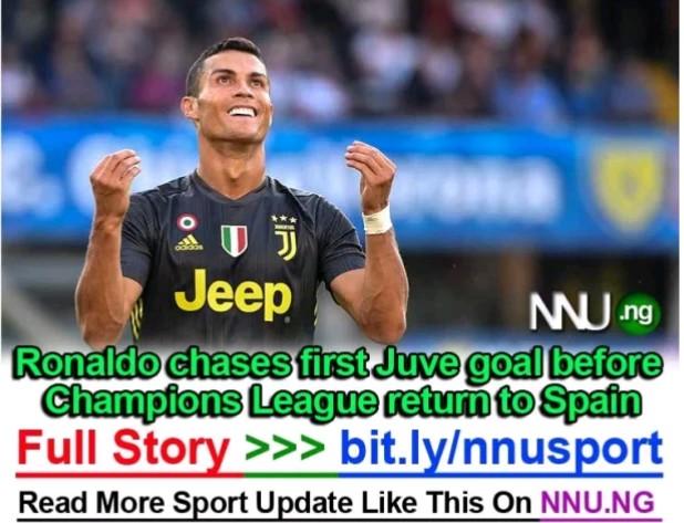 Sparkle21364993's tweet photo. #NNU_Income - Ronaldo chases first Juve goal before Champions League return to Spain - Full Story Here >>> https://t.co/cqoJJeSNgb
#FootballGuys 
#Juventus 
#JuventusWomen 
#Ronaldo 
#soccer 
#foodchallenge https://t.co/P1W5jFmq6X