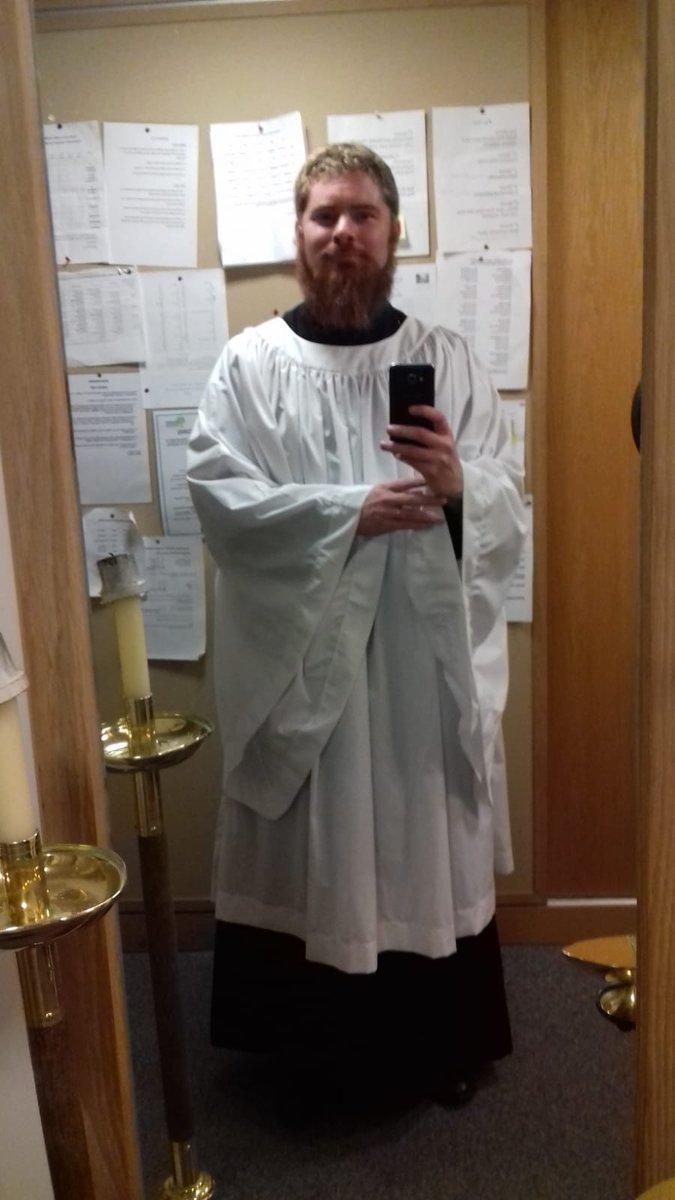 jembloomfield's tweet photo. This Saturday, God willing, I'll be licensed at Southwell Minster, as a Reader in the Church of England. Your prayers would be appreciated. It has all been gloriously strange. https://t.co/XffsTH8EYx