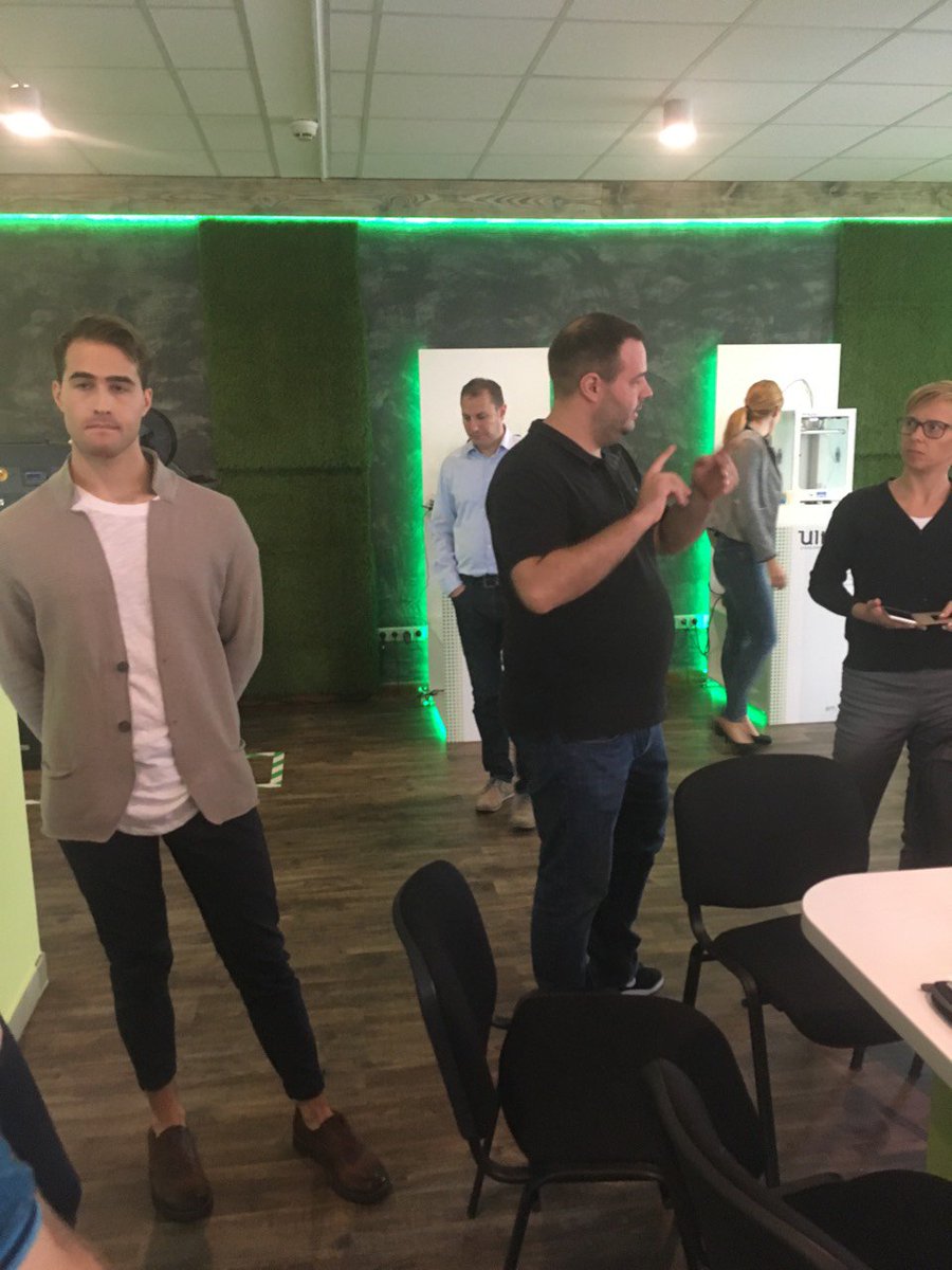 PBNHungary's tweet image. [ @digitalLIFE4ce and #COOP4healthcare ] 
We are happy to host a study visit for @ITC_cluster and @FHBurgenland in the framework of #COOP4healthcare project.Innovative application for healthcare was demonstrated at Am-Lab #Szombathely.