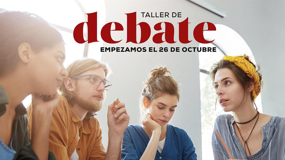 CES_Cisneros's tweet photo. Bueno qué, ¿vas a apuntarte? A partir de mañana, solicita plaza en el Taller de debate, y te convertirás en un orador profesional. ¡Ojo! plazas son limitadas. Info e inscripciones en https://t.co/xv9dt6w88Y #tallerdedebate #CESCardenalCisneros #UniCisneros #orgullososdelcisneros https://t.co/PdWOfQM1r3