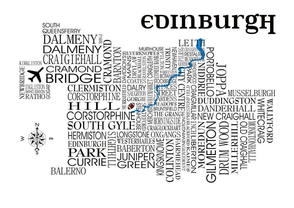 deadfamouscity's tweet photo. Bespoke Hearts Edinburgh Sat Nav on its way to a fan of the league leaders - https://t.co/YrtSElMq3H #heartsfc #edinburghmap #theglasgowillustrator #hearts #adrianmcmurchie #tynecastle https://t.co/h2YQutnpmT