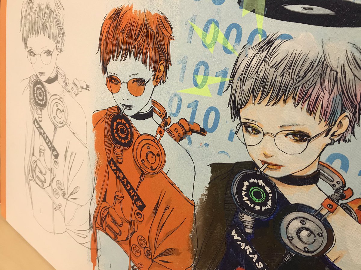 自分の中では一番大好きな原画を持ってきました!
販売もしています!これ見てほしいー! 