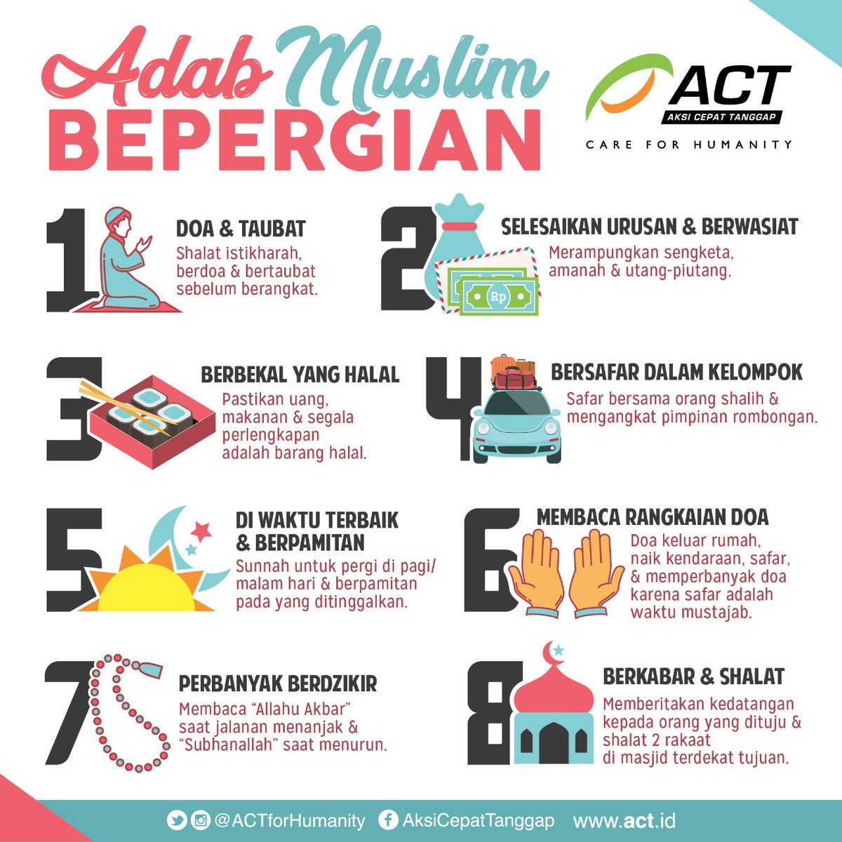 Aksi Cepat Tanggap On Twitter Doa Bepergian سبحان