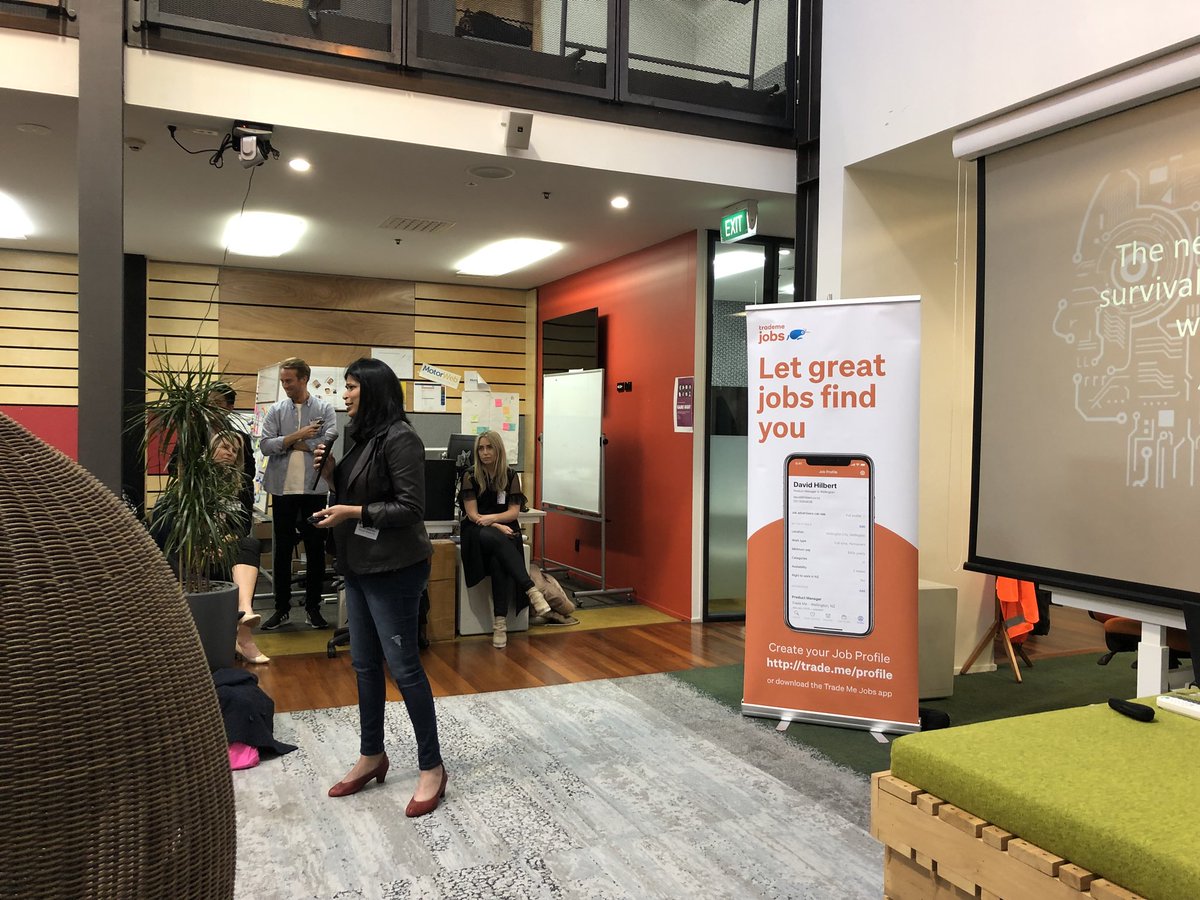 AucklandRec's tweet image. The Wonder Woman in tech @SharmaDiana sharing her views on automation and survival of the human workforce #aucklandrec