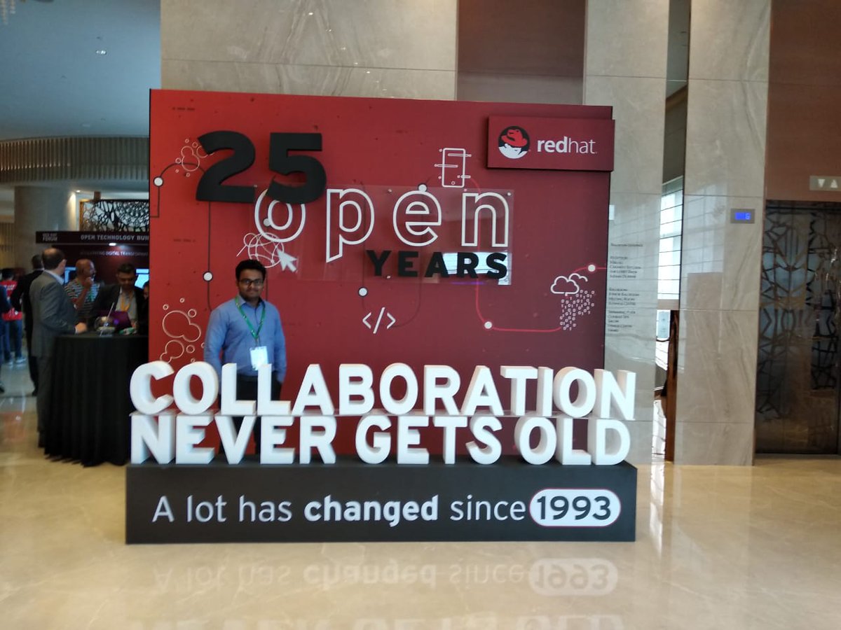 TechProdevans's tweet photo. Prodevans team at #Redhatforum #pdcloudex #iventura #prodevans https://t.co/Q5k1P5sUTE