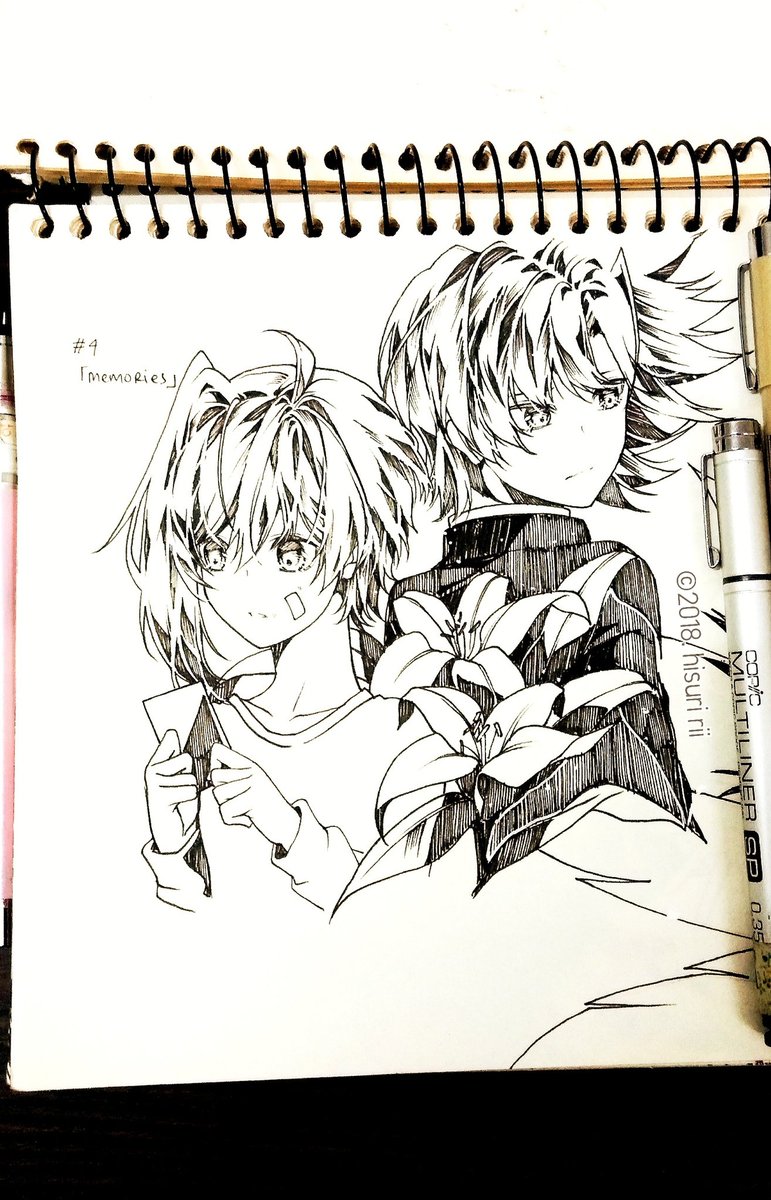 《2018IMEEJINKTOBER》
Day : 4
? 「Memories」
#2018inktober #inktober
