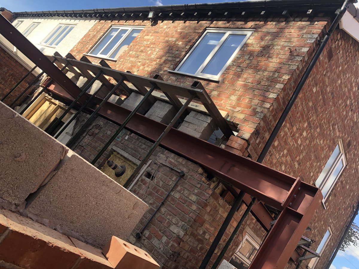 BrhBuild's tweet image. Steelwork in this week and looking 👌....#extension #builder #timperley