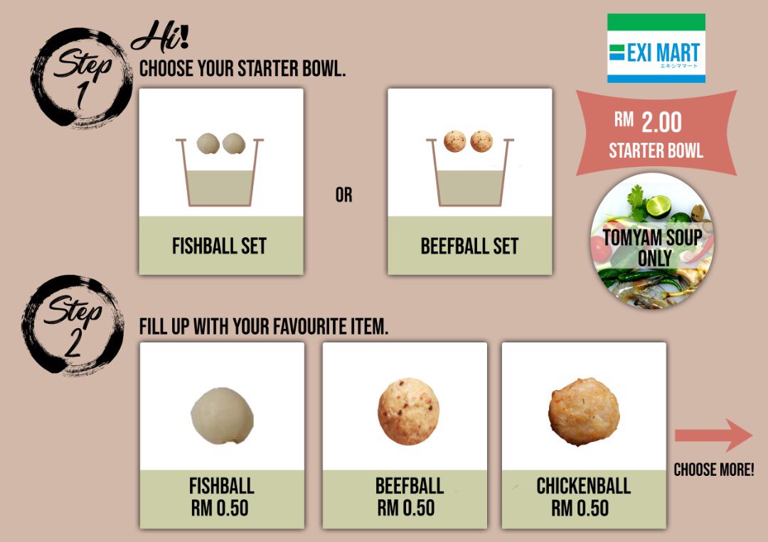 EximiusEvent's tweet image. HEAVENLY TASTE of ODEN EXIMART✨specially just for you guys  🎪Flexr Mini Funfest
⛱@ booth F7
⏰ 5.00pm-11.00pm (4-5 October)
🗺Padang Kawad UiTM Puncak Alam .
People who love to eat are always the best people🧚🏼‍♀️😋