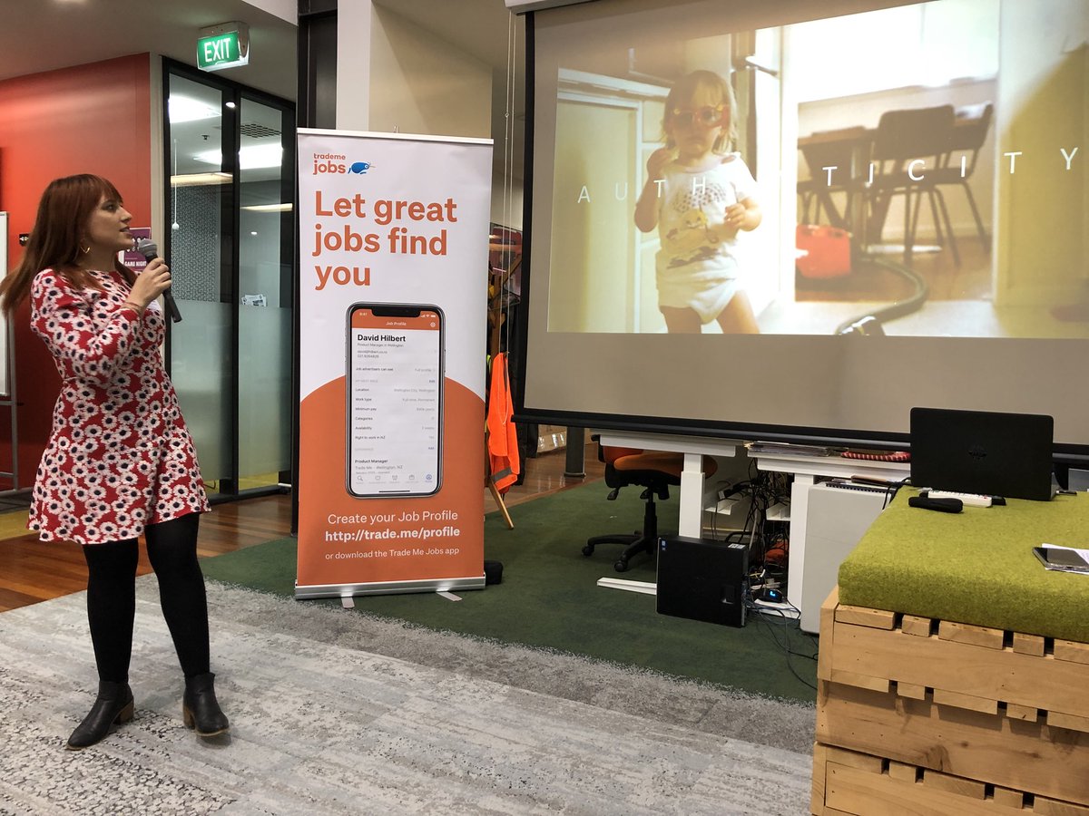AucklandRec's tweet image. Being authentic in recruitment - loving this presentation by @thenatashamaria #aucklandrec