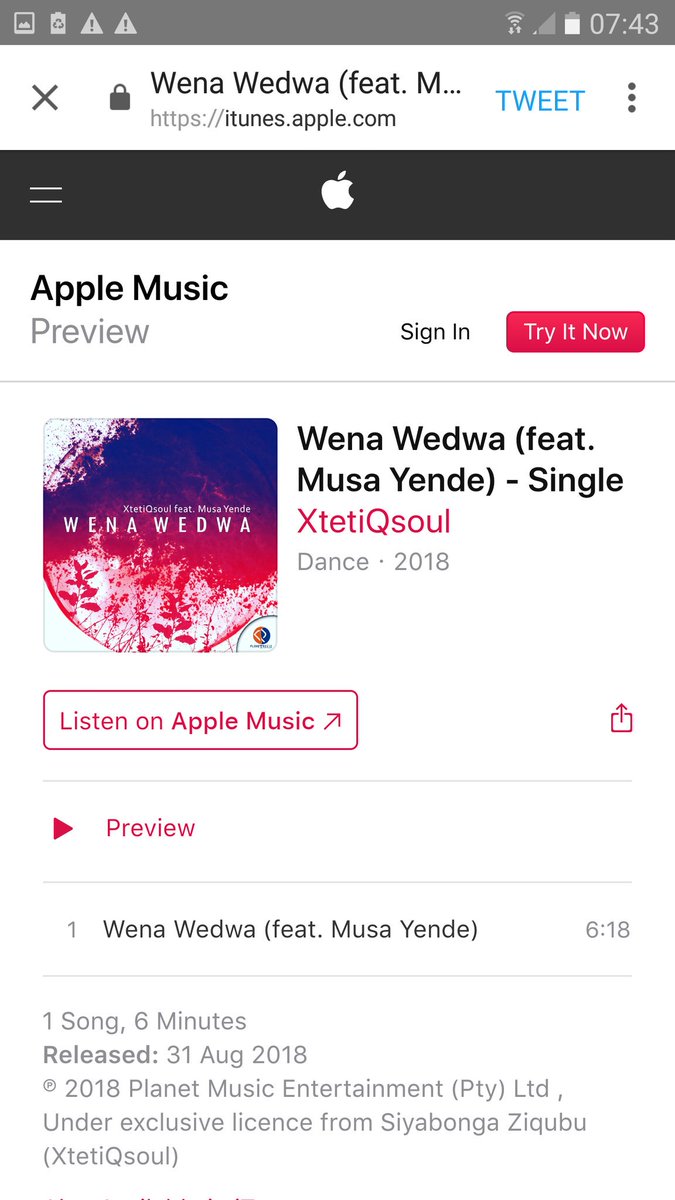 popularbrandsZA's tweet image. @Yfm @DJAnkletap #ymornings #SongRequest #PlaylistRequest XtetiQsoul feat.Musa Yende - Wena Wedwa out now on iTunes 🔥🔥🔥