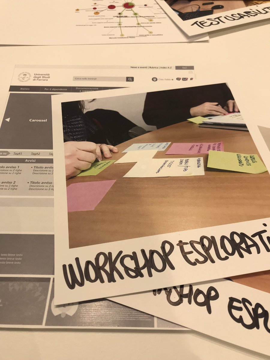 Prontissime per #iid2018 e condividere il percorso di progettazione della Intranet dell’Università di Ferrara <a href="/mc_lavazza/">m. cristina lavazza</a>