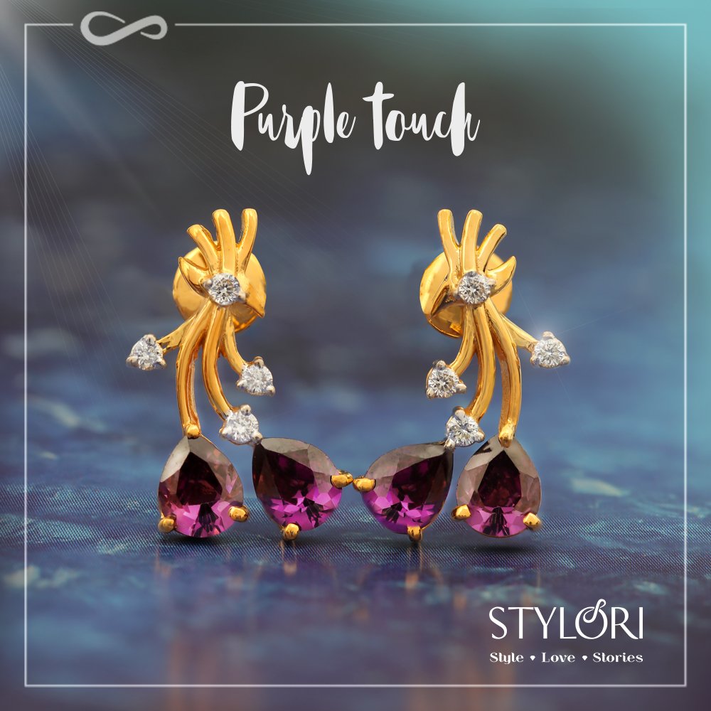 StyloriLove's tweet photo. "Purple touch"
Luxurious Diamond Jewellery from STYLORI.
Flat 40% Off - on all Jewellery Gifts. 
#Stylori #Jewellery #Diamond #Discount #Earrings #DiamondJewellery #Gifts #Pendant
Shop now - https://t.co/oZ13qc1Pm9 https://t.co/yeXXMUjrGB