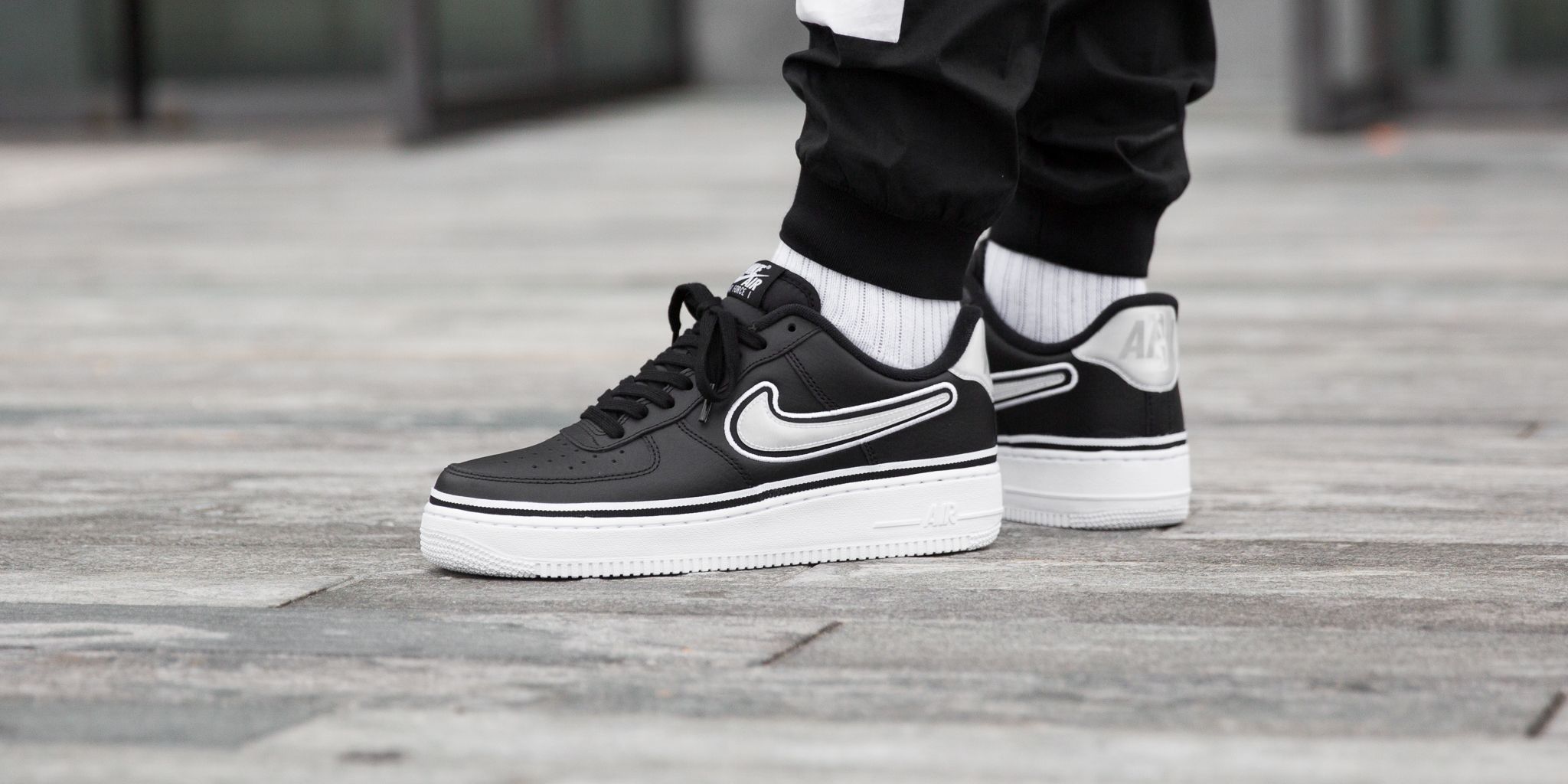 Nike Air Force 1 '07 LV8 NBA Black/White