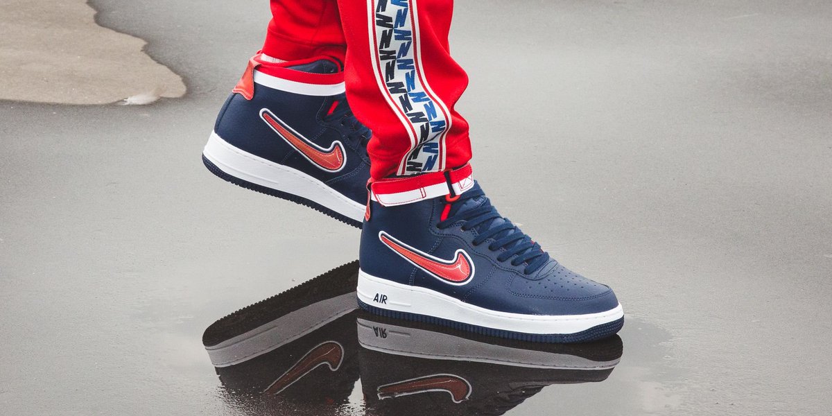 On Sale: NBA x Nike Air Force 1 High Midnight Navy — Sneaker Shouts