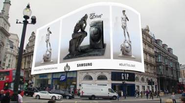 PMtStevens's tweet photo. TH creative for Samsung DA takes over the circus #builttolast #modernmasterpieces #nextgenPR https://t.co/OflWUtATWH