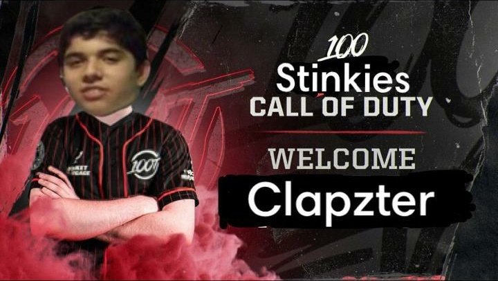 100Stinkyss's tweet photo. We're excited to welcome Paolo @Clapzter Mansilla to 100 Thieves as our fifth and final  member of our Call of Duty team. We are glad to have an Snd star in our squad.

#100St #HonorAmongStinkys https://t.co/WkWRn28cxf
