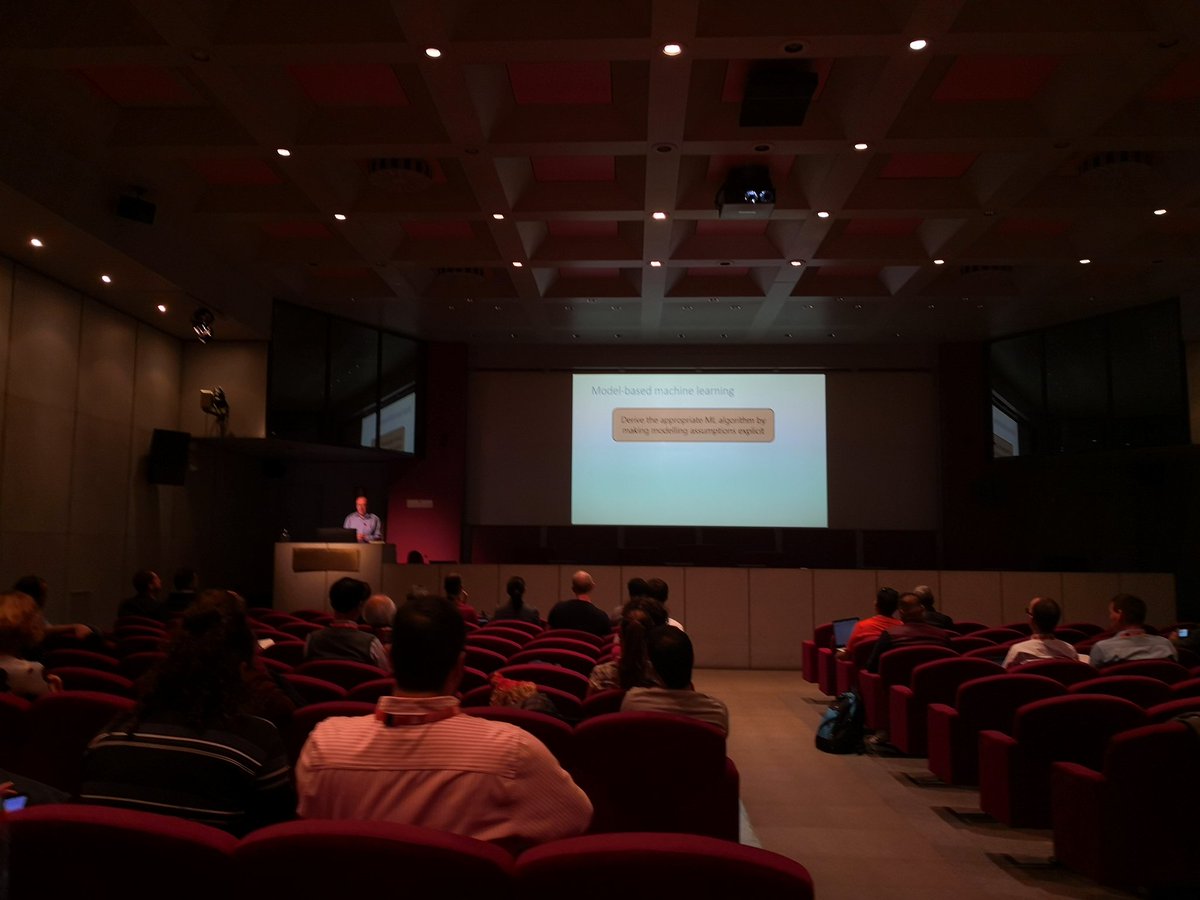 kevin_kunzmann's tweet photo. c. bishop on model based machine learning #dsaa2018 https://t.co/0faHaiclzm