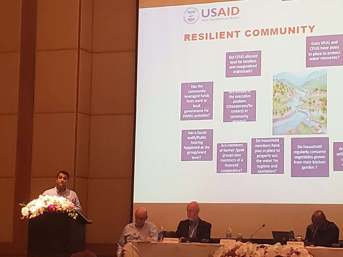 ChacoPup's tweet photo. Sugar Pohkarel explains recurrent monitoring in Nepal's far west.
#KSAsia18 #TOPSprogram @FSNnetwork https://t.co/EVHmCqLJZb